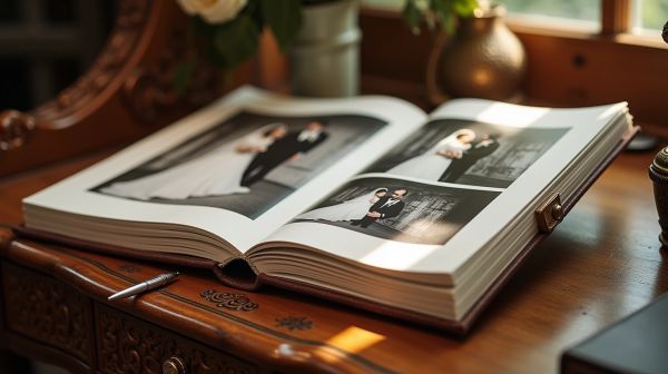 Créez un livre d'or mariage qui reflète votre histoire